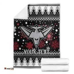 Custom Bombers Football Blanket Christmas Vibe 06