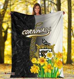 Cornwall Celtic Premium Blanket Daffodil With Seal
