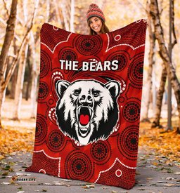 North Sydney Premium Blanket The Bears Indigenous 03