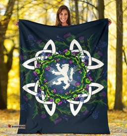 Scotland Premium Blanket Thistle Celtic Premium Blanket