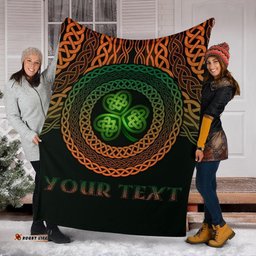 Ireland Celtic Personalised Premium Blanket Celtic Pride