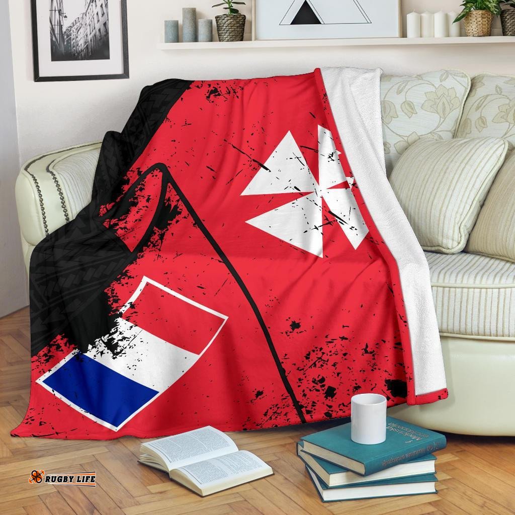 Uvea Special Grunge Flag Premium Blanket