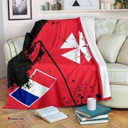 Uvea Special Grunge Flag Premium Blanket