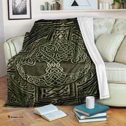 Celtic Premium Blanket Celtic Tree Vintage Style Ver02