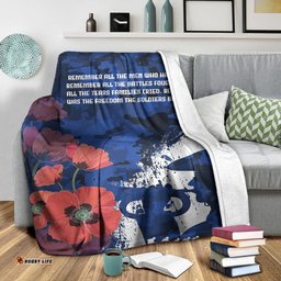 Custom ANZAC Premium Blanket ANZAC Day