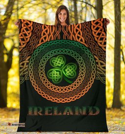 Ireland Celtic Premium Blanket Celtic Pride