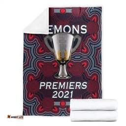 Demons Indigenous Premium Blanket Premiers Champion