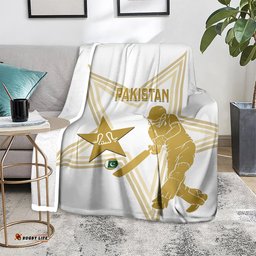 Pakistan Cricket Blanket Go Shaheens