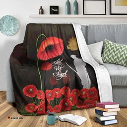Lest We Forget The Army Australia Premium Blanket