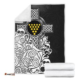 Cornwall Premium Blanket Duke Of Cornwall Flag With Celtic Cross