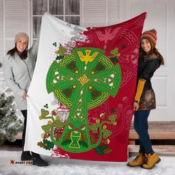 Wales Celtic Premium Blanket Wales Celtic Cross