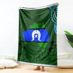 Torest Trait Islands Mix Aboriginal Pattern Blanket 01