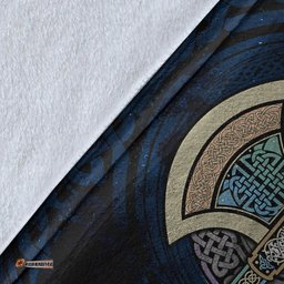 Celtic Knotwork Labrys Premium Blanket