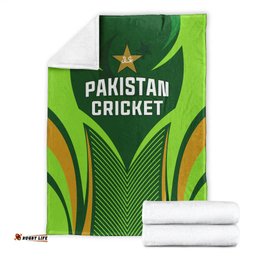 Pakistan Cricket Premium Blanket Green Shaheens Champion