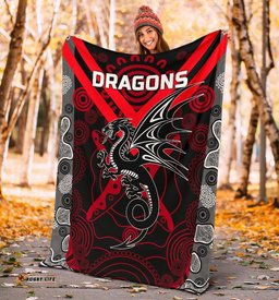 Dragons Premium Blanket St. George Aboriginal 03