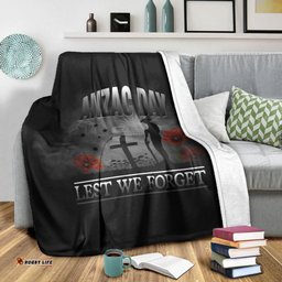 ANZAC Day Remember Australia and New Zealand Premium Blanket