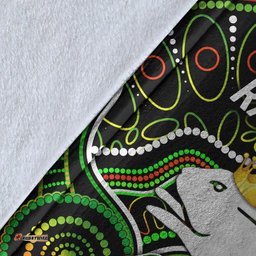 South Sydney Rabbitohs Premium Blanket Indigenous Premiers The King Black