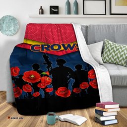 Adelaide Crows ANZAC Day Blanket Indigenous Art