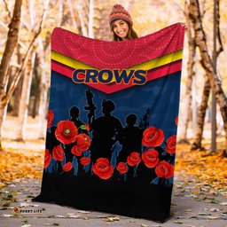 Adelaide Crows ANZAC Day Blanket Indigenous Art