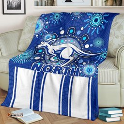 Melbourne Premium Blanket Indigenous North Kangaroos