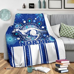 Melbourne Premium Blanket Indigenous North Kangaroos