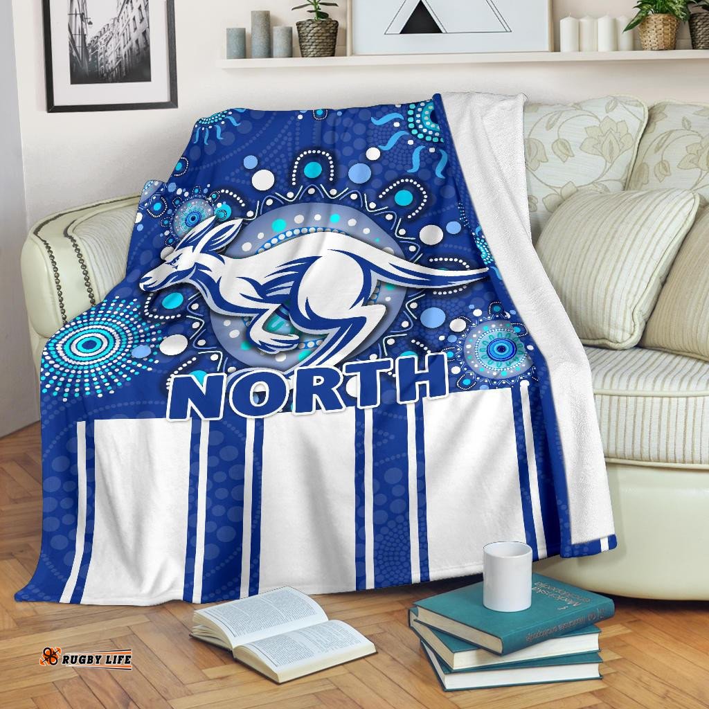 Melbourne Premium Blanket Indigenous North Kangaroos