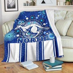 Melbourne Premium Blanket Indigenous North Kangaroos