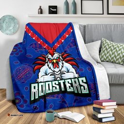 Sydney Roosters Indigenous ANZAC Premium Blanket Prairie Style