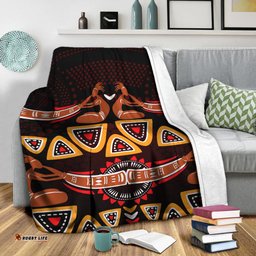 Didgeridoo Aboriginal Premium Blanket