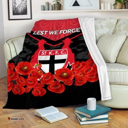 St Kilda Saints ANZAC Day Indigenous Art Blanket