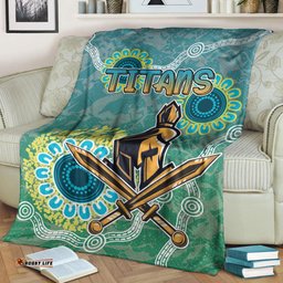 titans rugby blanket custom super titans blanket rlt13