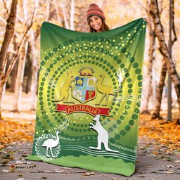 Cricket Australia Premium Blanket Cricket Aboriginal Vibe