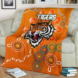 NAIDOC Wests Tigers Premium Blanket Aboriginal
