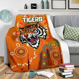 NAIDOC Wests Tigers Premium Blanket Aboriginal