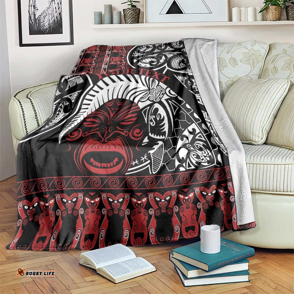 Honour The Treaty New Zealand Personalised Blanket Toitu Te Tiriti Indigenous Maori Face