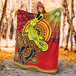 Aboriginal Platypus Premium Blanket Tree On The Hill Sunshine