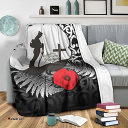 vibehoodie blanket custom anzac day poppy remembrance premium blanket