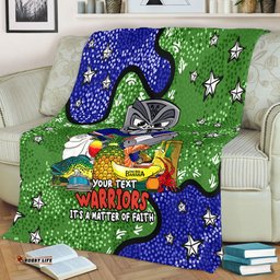 New Zealand Warriors Custom Blanket - Australian Big Things Blanket