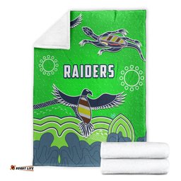 raiders indigenous premium blanket canberra the milk