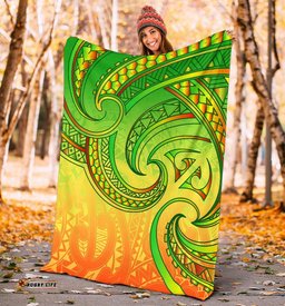 new zealand maori mangopare premium blanket polynesian rasta