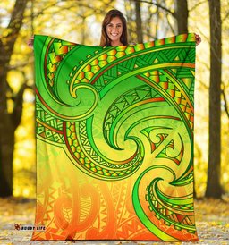 new zealand maori mangopare premium blanket polynesian rasta