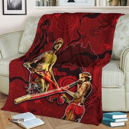 Didgeridoo Premium Blanket Aboriginal
