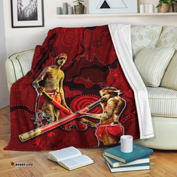 Didgeridoo Premium Blanket Aboriginal