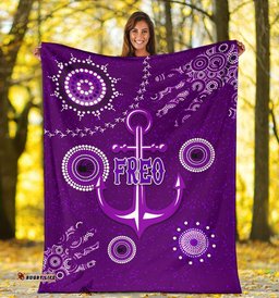Fremantle Premium Blanket Indigenous Freo Country Style
