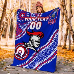 Custom Personalised Knights Rugby NAIDOC Aboriginal Blanket