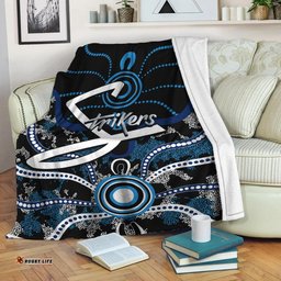 Adelaide Strikers Premium Blanket Cricket Dot Aboriginal