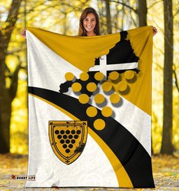 Cornwall Celtic Premium Blanket Cornish Flag With Duke of Cornwall