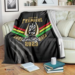 NRL Panthers Blanket Premiers Three Peat Proud Of Our Boys Black