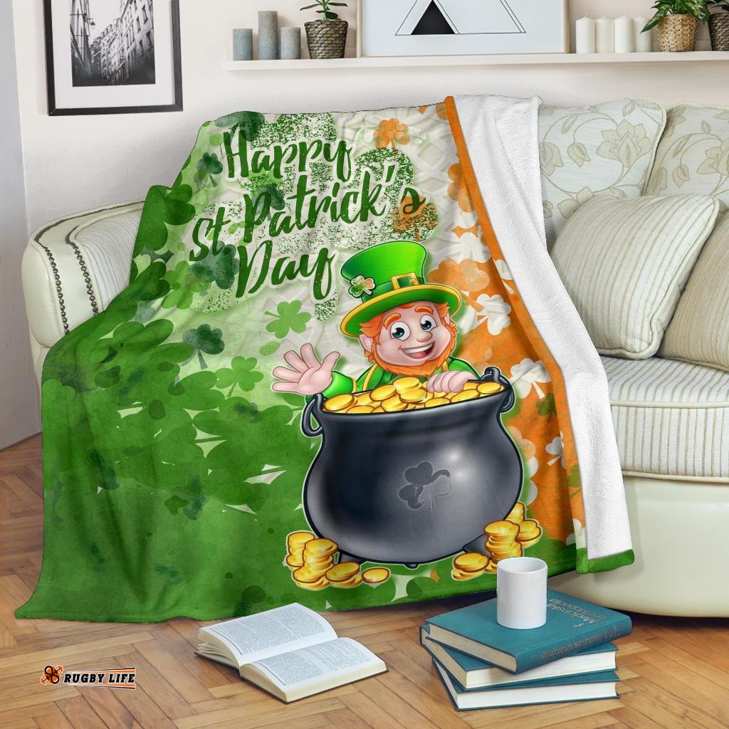 Ireland Celtic Premium Blanket Happy Saint Patrick s Day