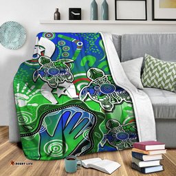 Aboriginal NAIDOC Turtle Premium Blanket Torres Strait Islanders